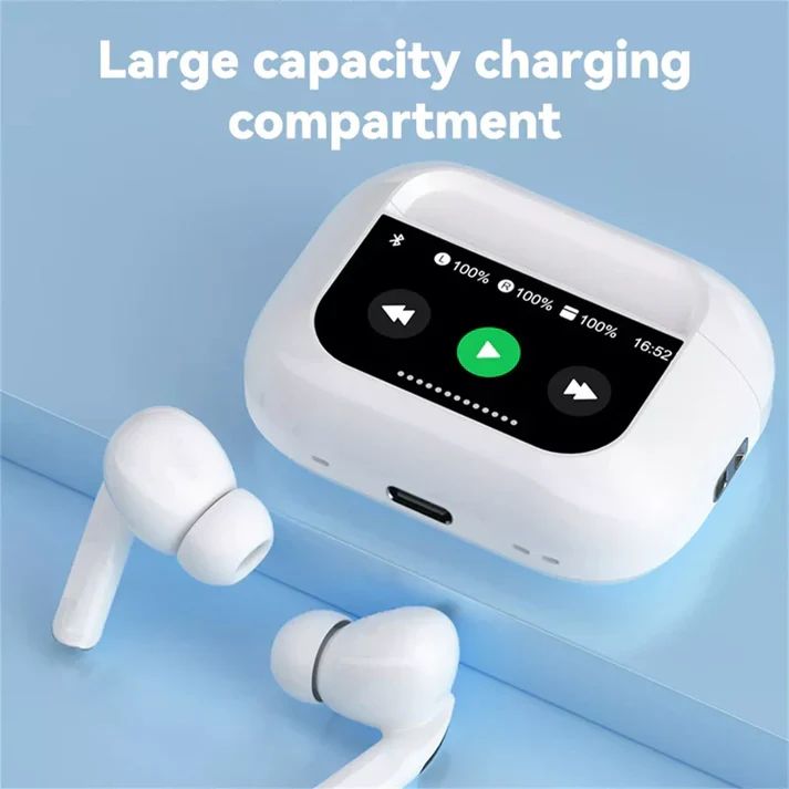 Airpods A9 Pro With Touch Display Screen